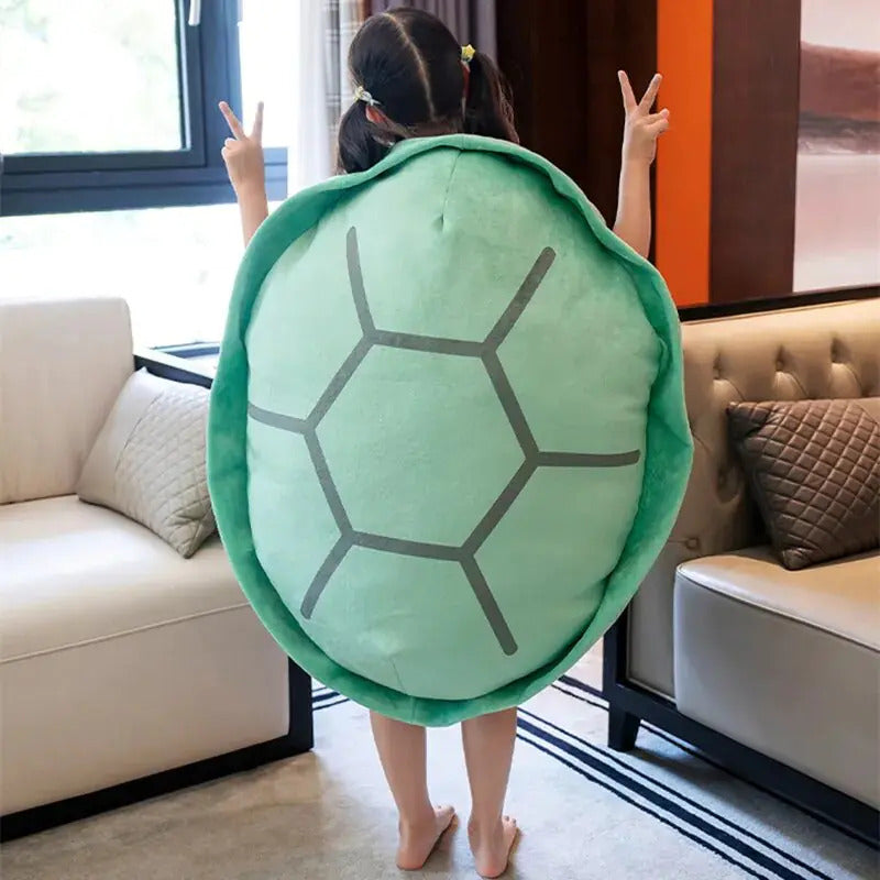 Wearable Turtle Shell Children's and Adult's Pillow, Travel Comforter