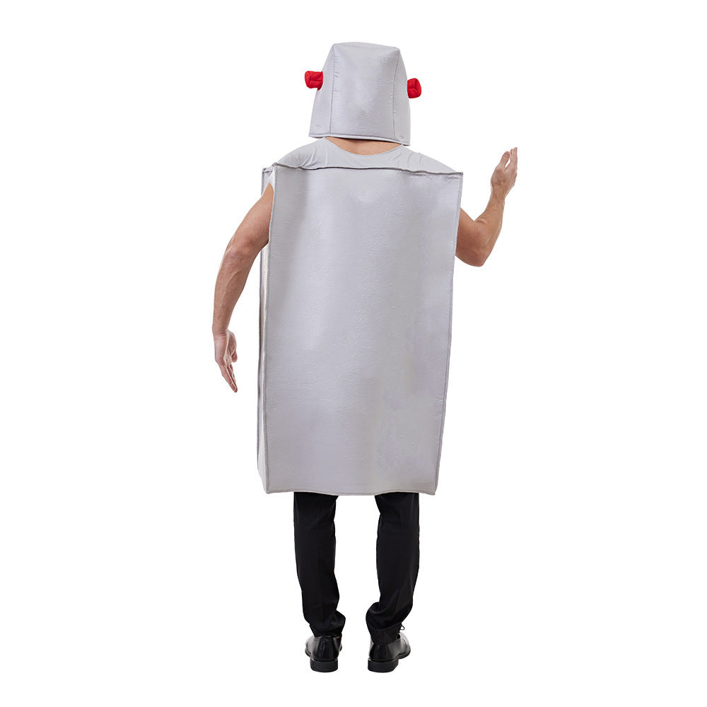Funny Party Wear, Unisex Robot Sponge Costume