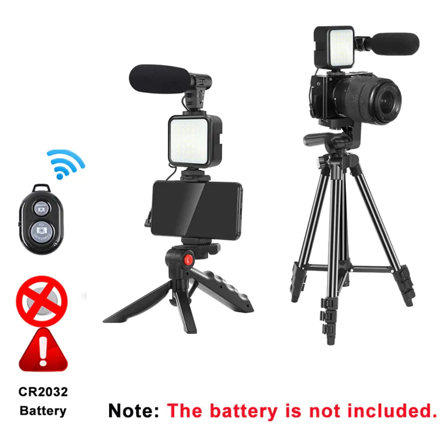 Smartphone and Camera Tripod Kit