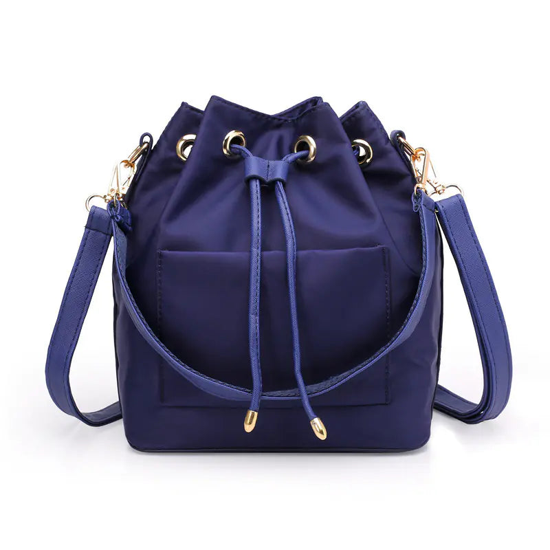Women's Fashion Nylon Waterproof Bucket Bag, Multi Colours