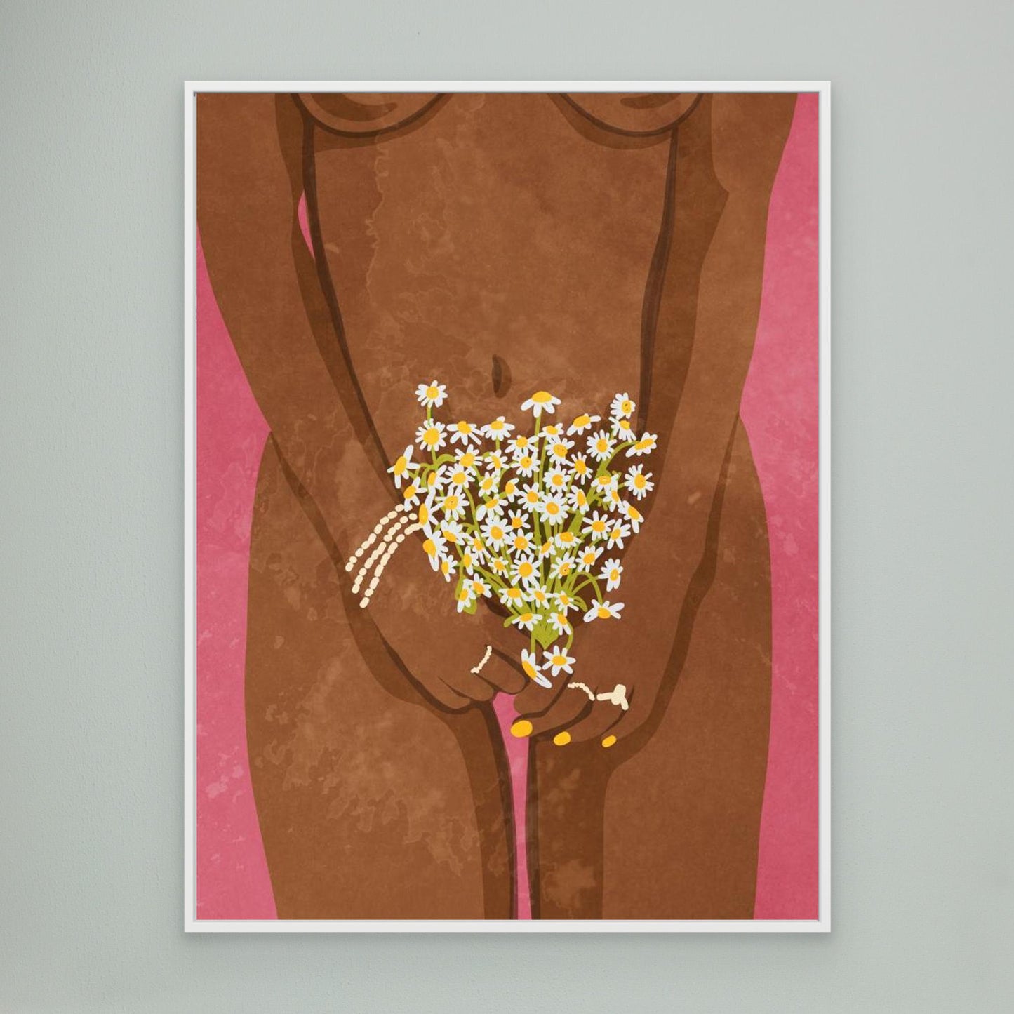 Wearing Flowers by Raissa Oltmanns, Canvas Art Print