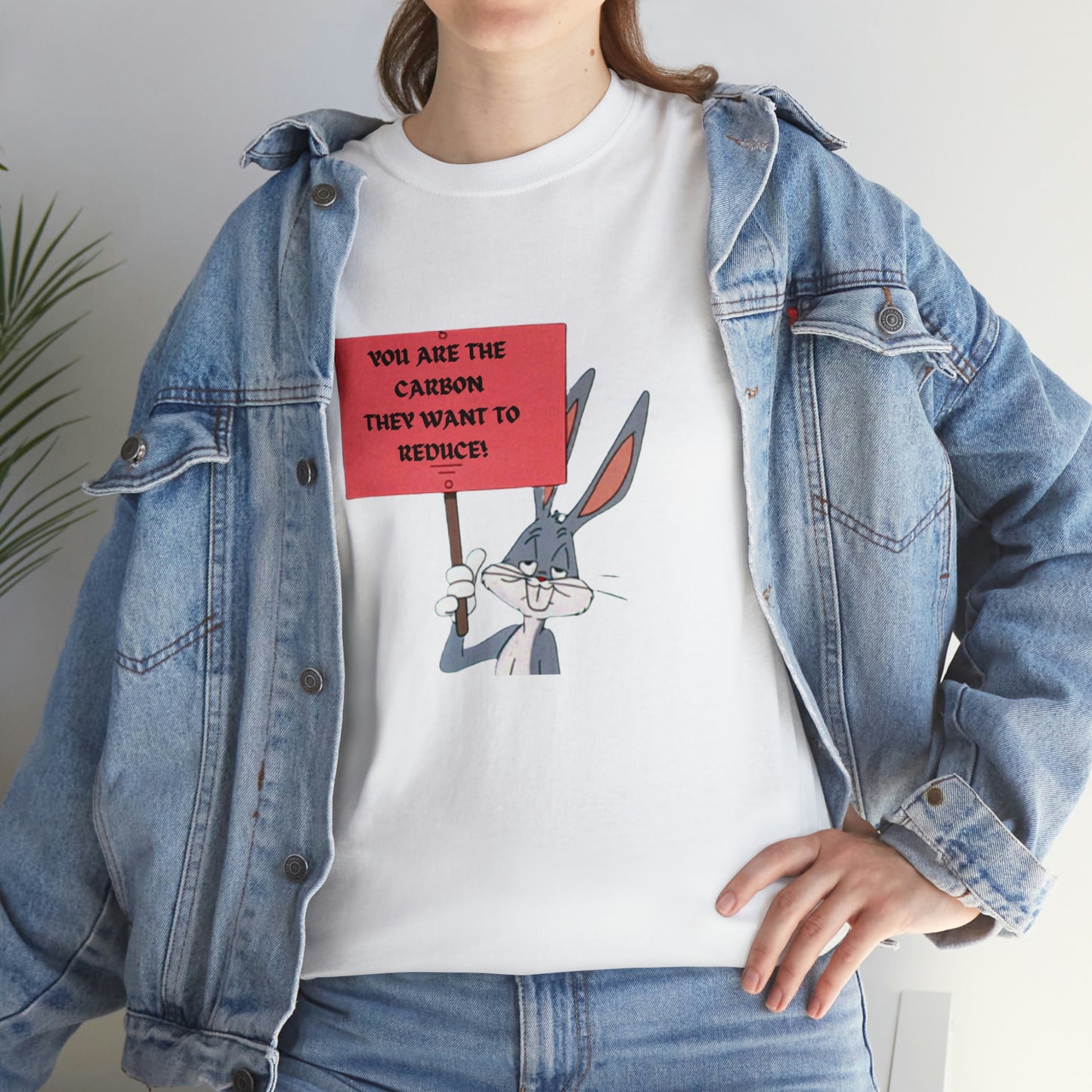 You Are The Carbon They Want to Reduce! WEF Agenda 2030 T-Shirt