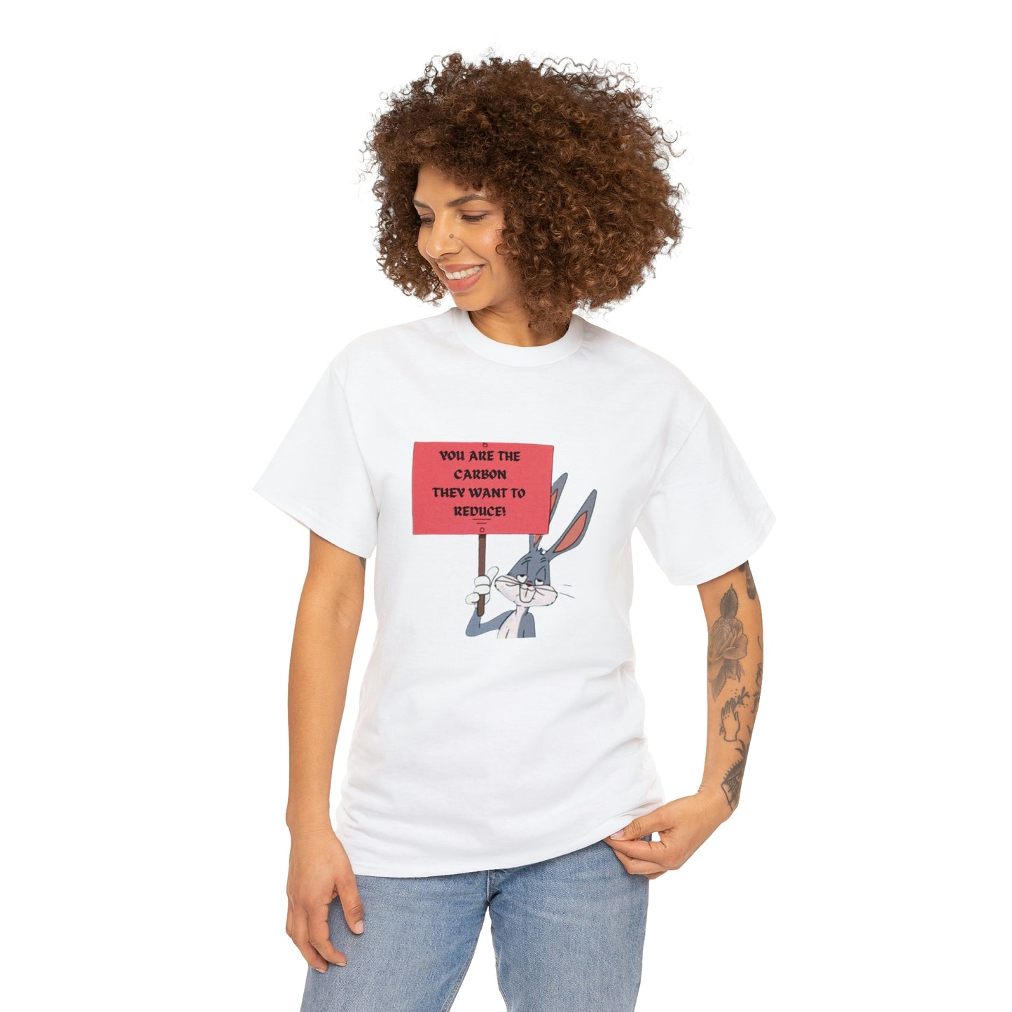 You Are The Carbon They Want to Reduce! WEF Agenda 2030 T-Shirt