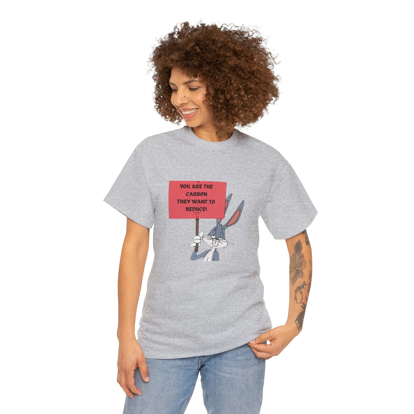 You Are The Carbon They Want to Reduce! WEF Agenda 2030 T-Shirt