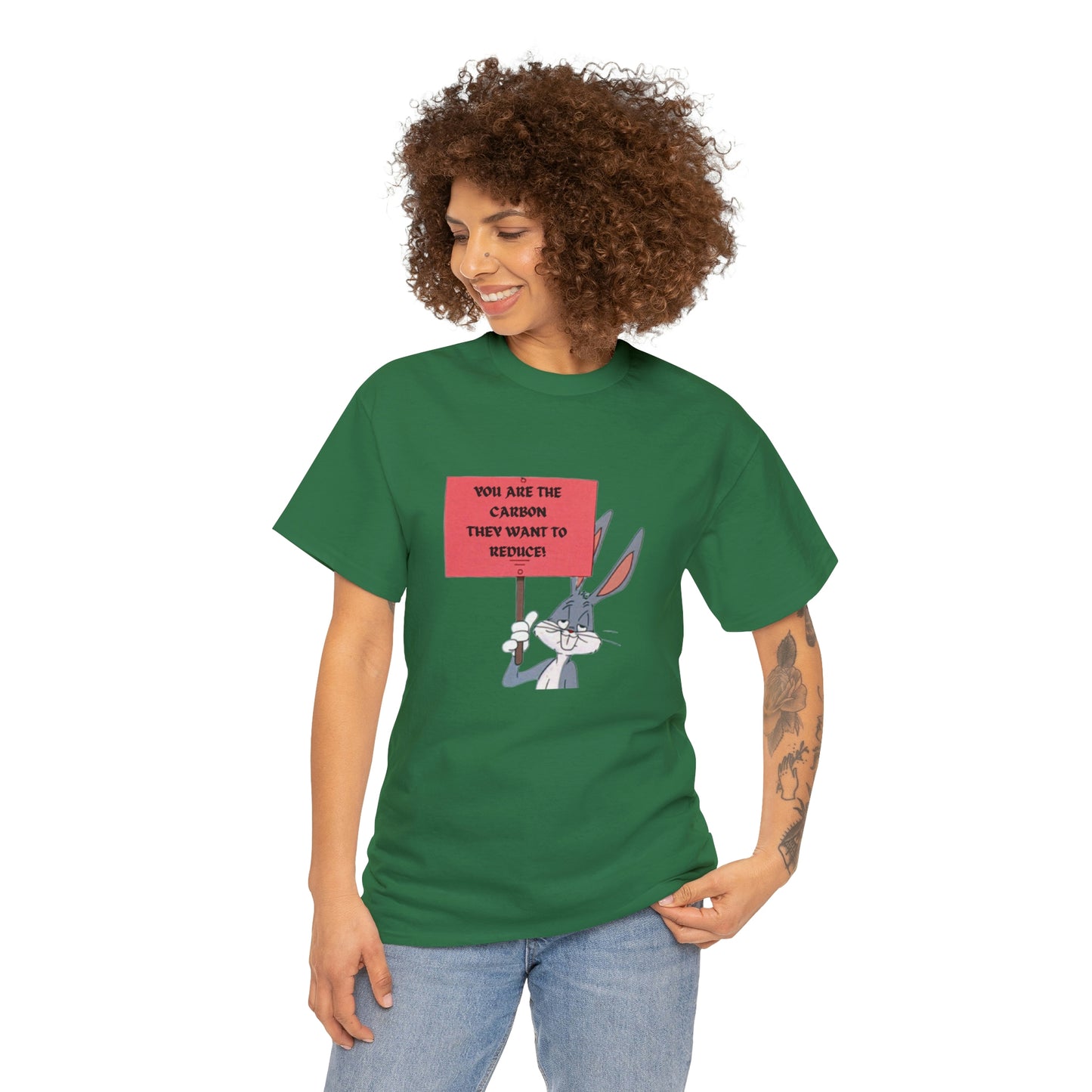 You Are The Carbon They Want to Reduce! WEF Agenda 2030 T-Shirt