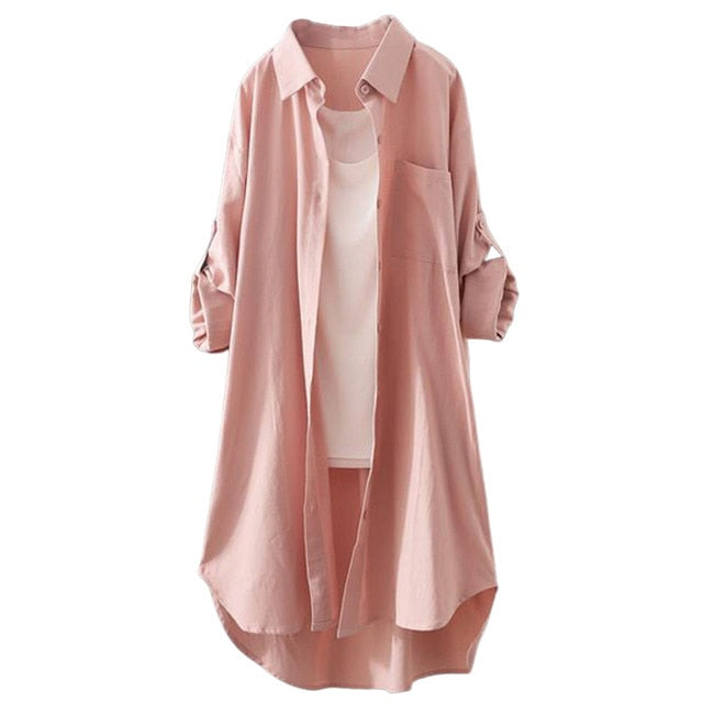 Sunscreen Women's Long Summer Overshirt