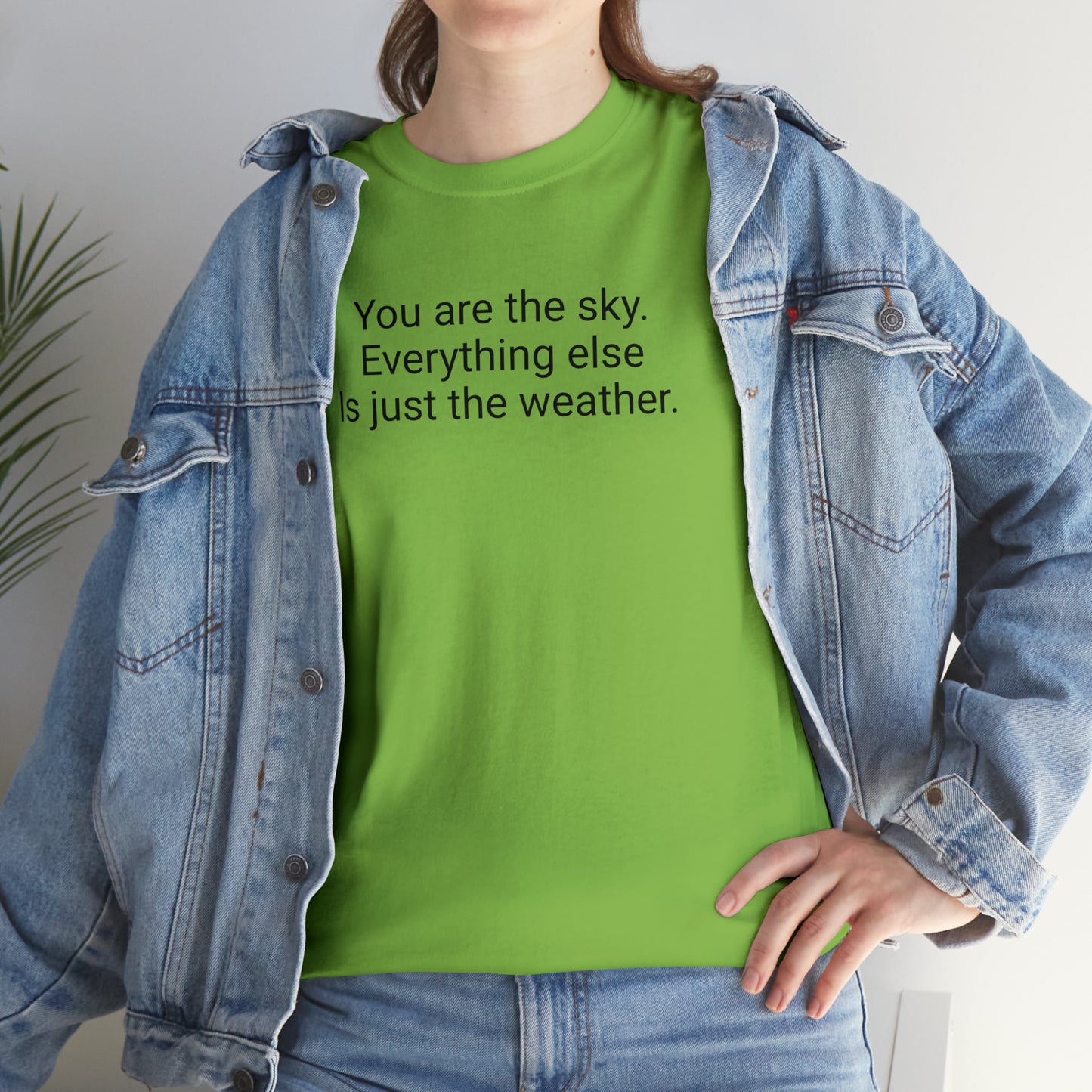'You Are The Sky, Everything Else Is Just The Weather' T-Shirt