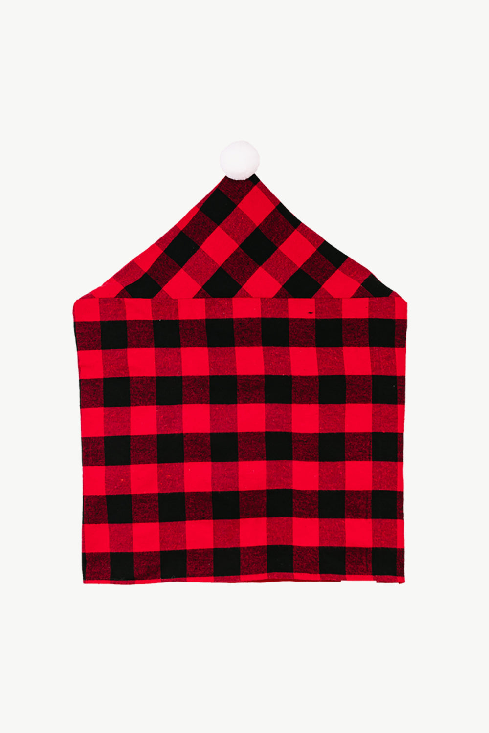 Two-Pack Christmas Plaid Chair Covers