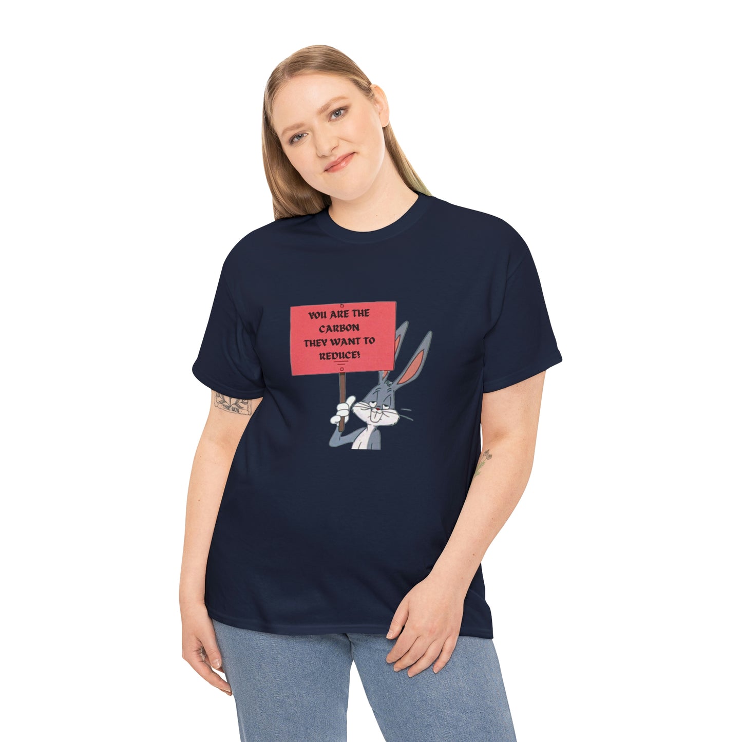 You Are The Carbon They Want to Reduce! WEF Agenda 2030 T-Shirt