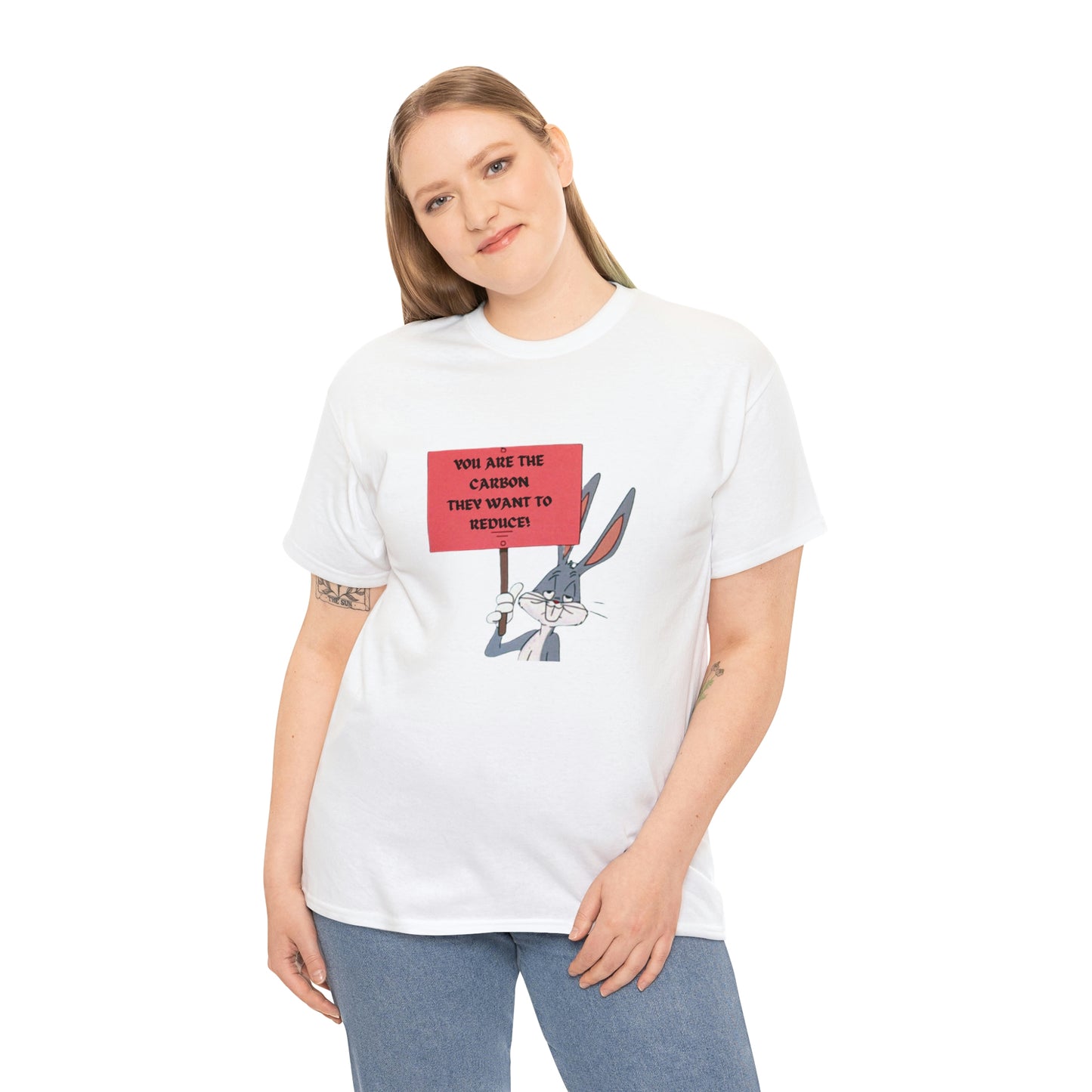 You Are The Carbon They Want to Reduce! WEF Agenda 2030 T-Shirt