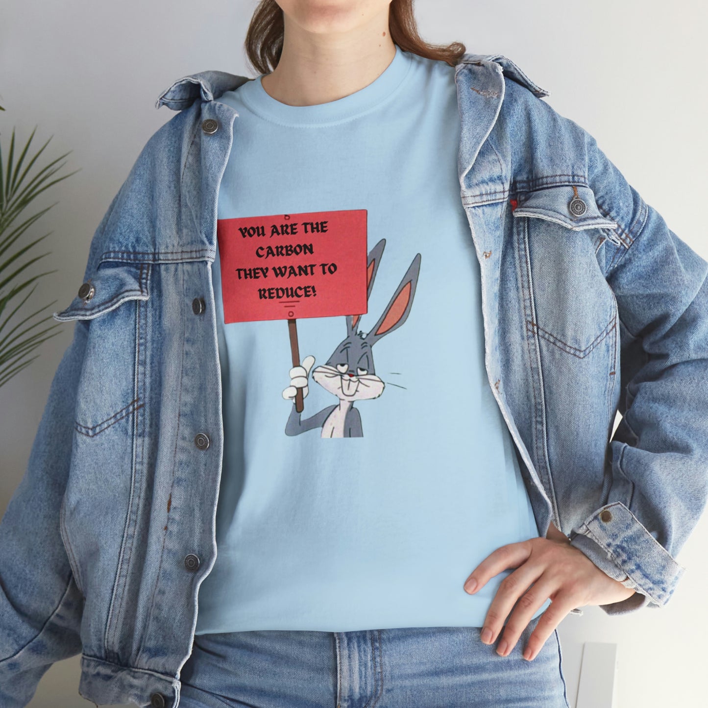 You Are The Carbon They Want to Reduce! WEF Agenda 2030 T-Shirt