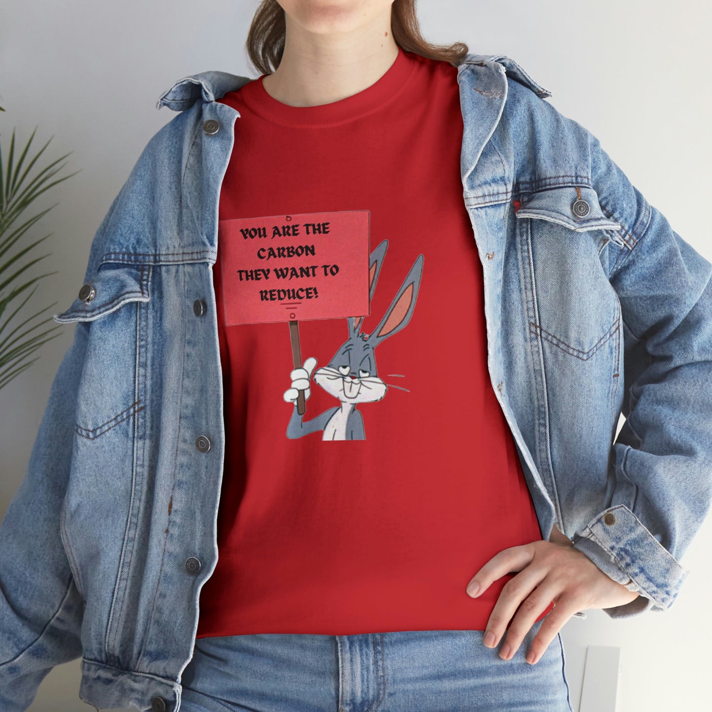 You Are The Carbon They Want to Reduce! WEF Agenda 2030 T-Shirt