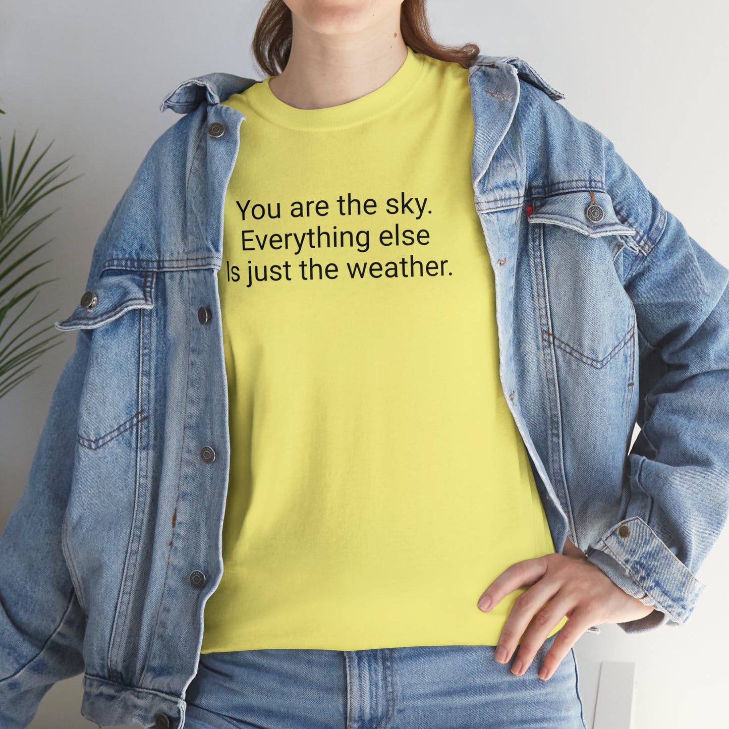 'You Are The Sky, Everything Else Is Just The Weather' T-Shirt