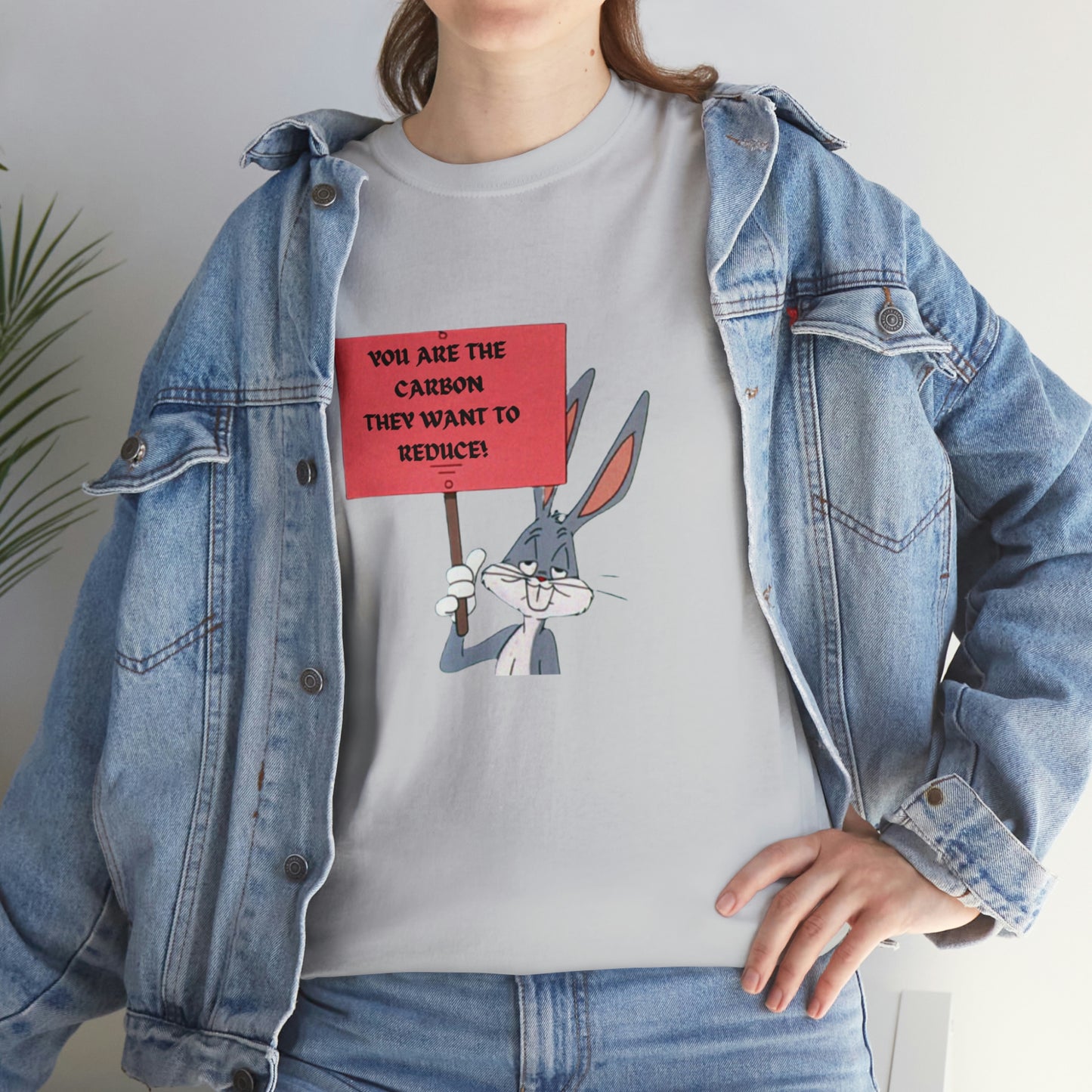 You Are The Carbon They Want to Reduce! WEF Agenda 2030 T-Shirt