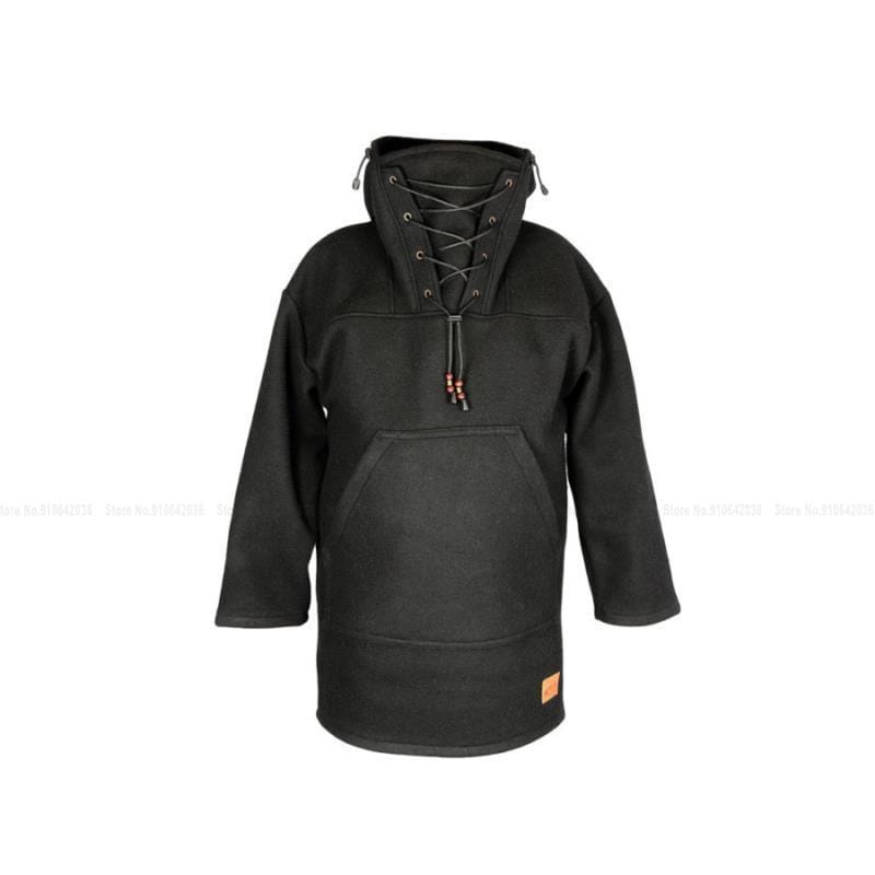 Boreal Windrak-Style Anorak Thick Woollen Hooded Jacket