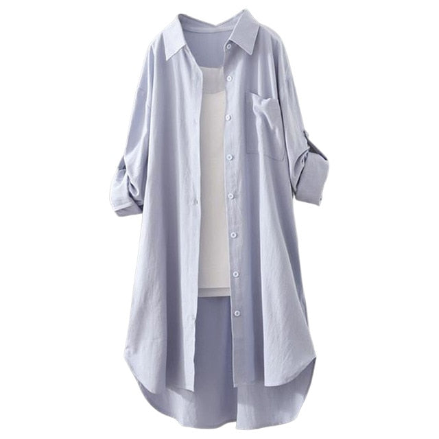 Sunscreen Women's Long Summer Overshirt