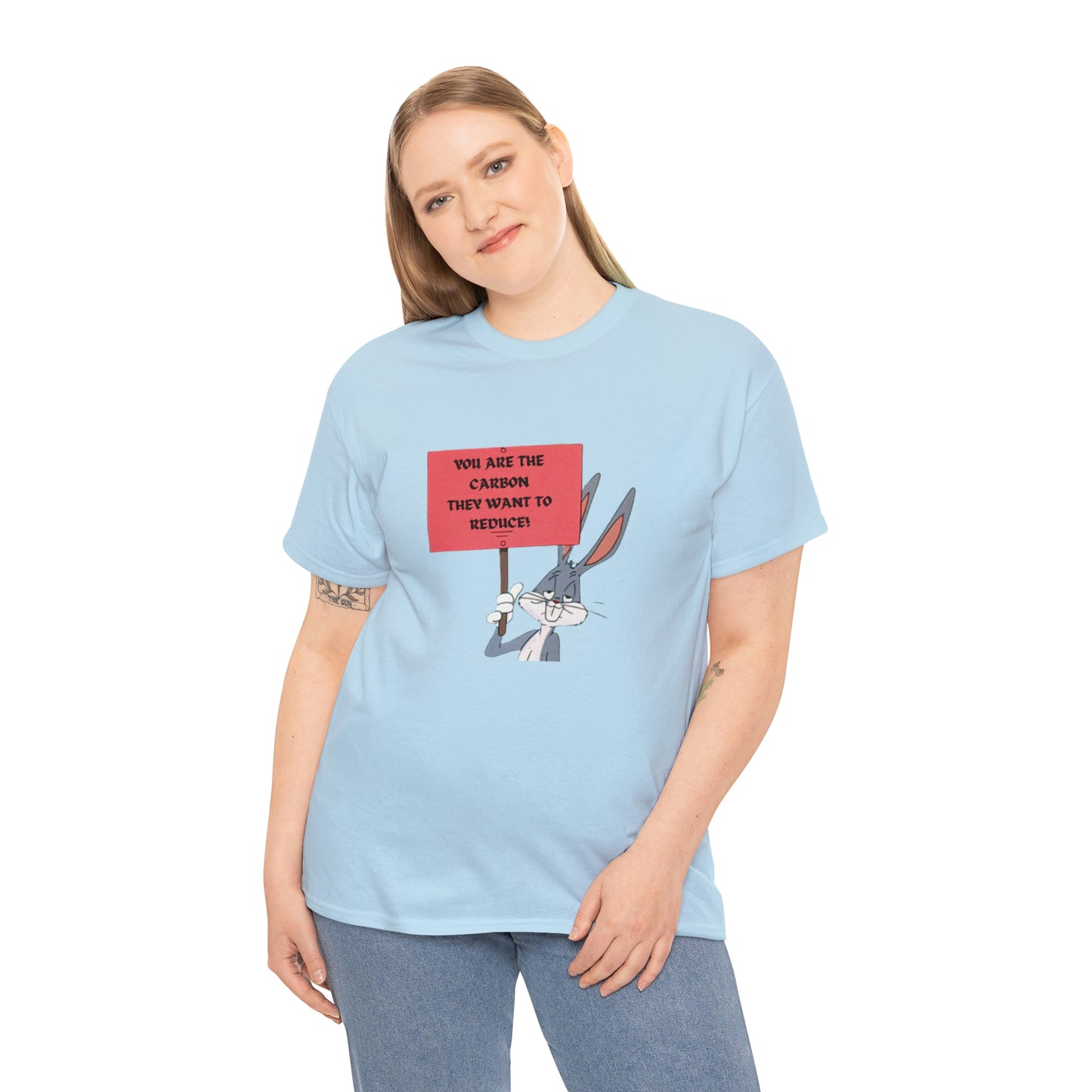You Are The Carbon They Want to Reduce! WEF Agenda 2030 T-Shirt