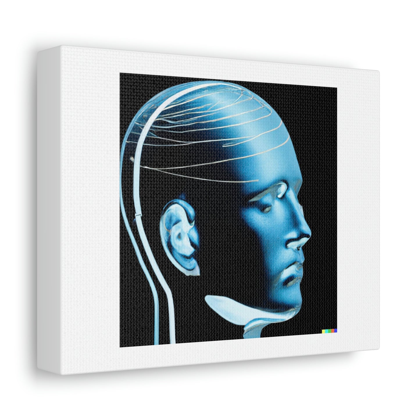 Abstract Visual Of Artificial Intelligence Digital Art 'Designed by AI'