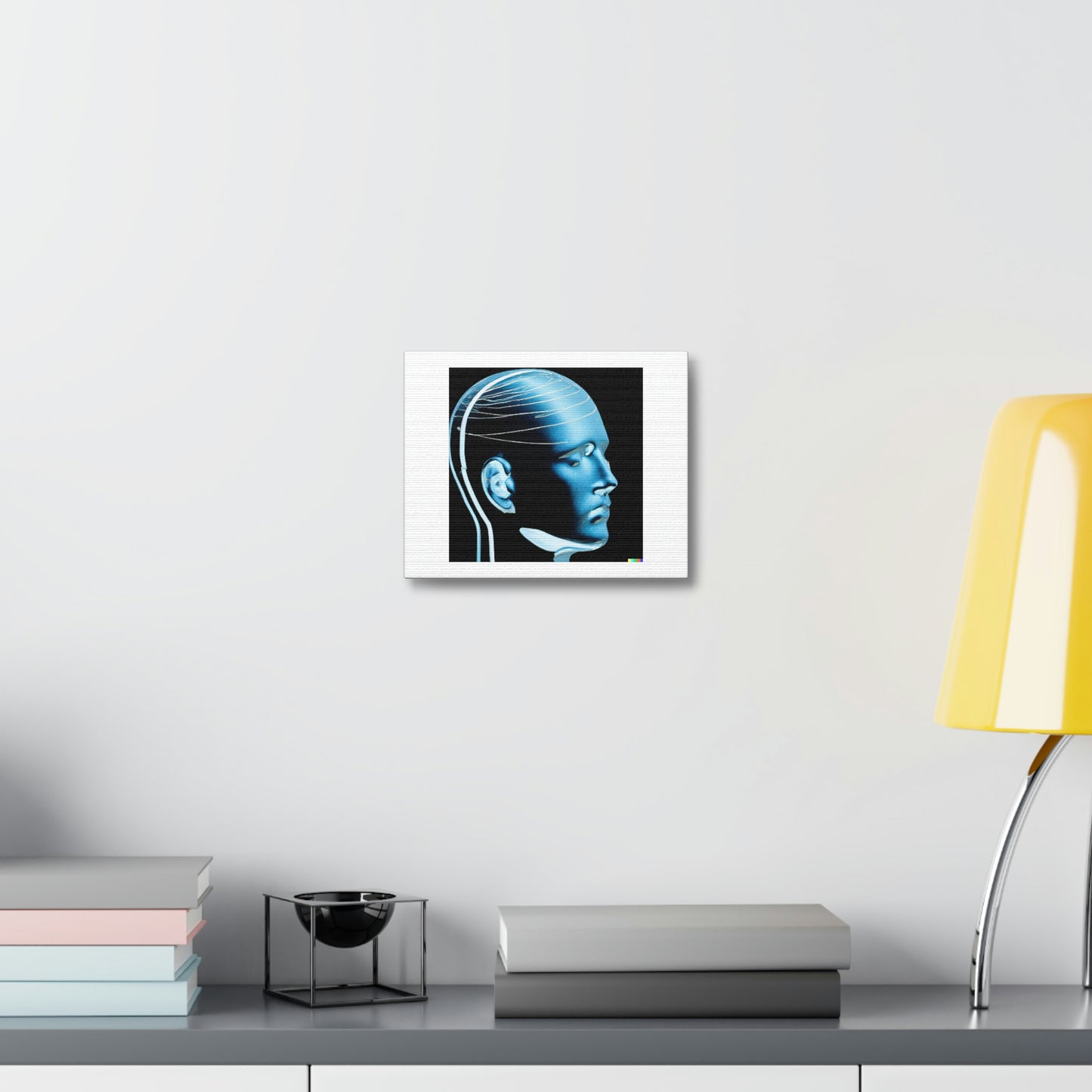 Abstract Visual Of Artificial Intelligence Digital Art 'Designed by AI'