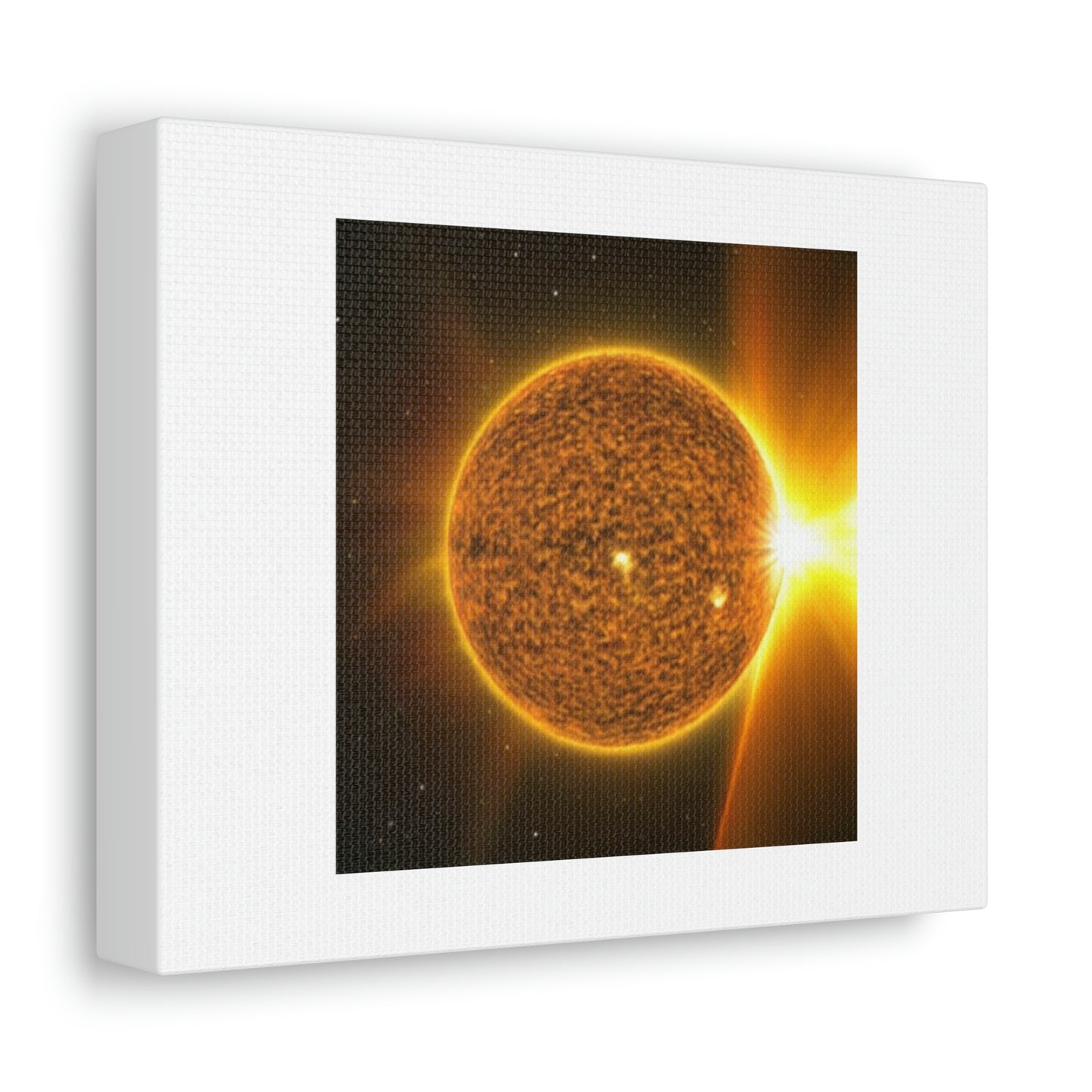 What Would Earth And Sun Look Like Beside Eachother Digital Art 'Designed by AI'
