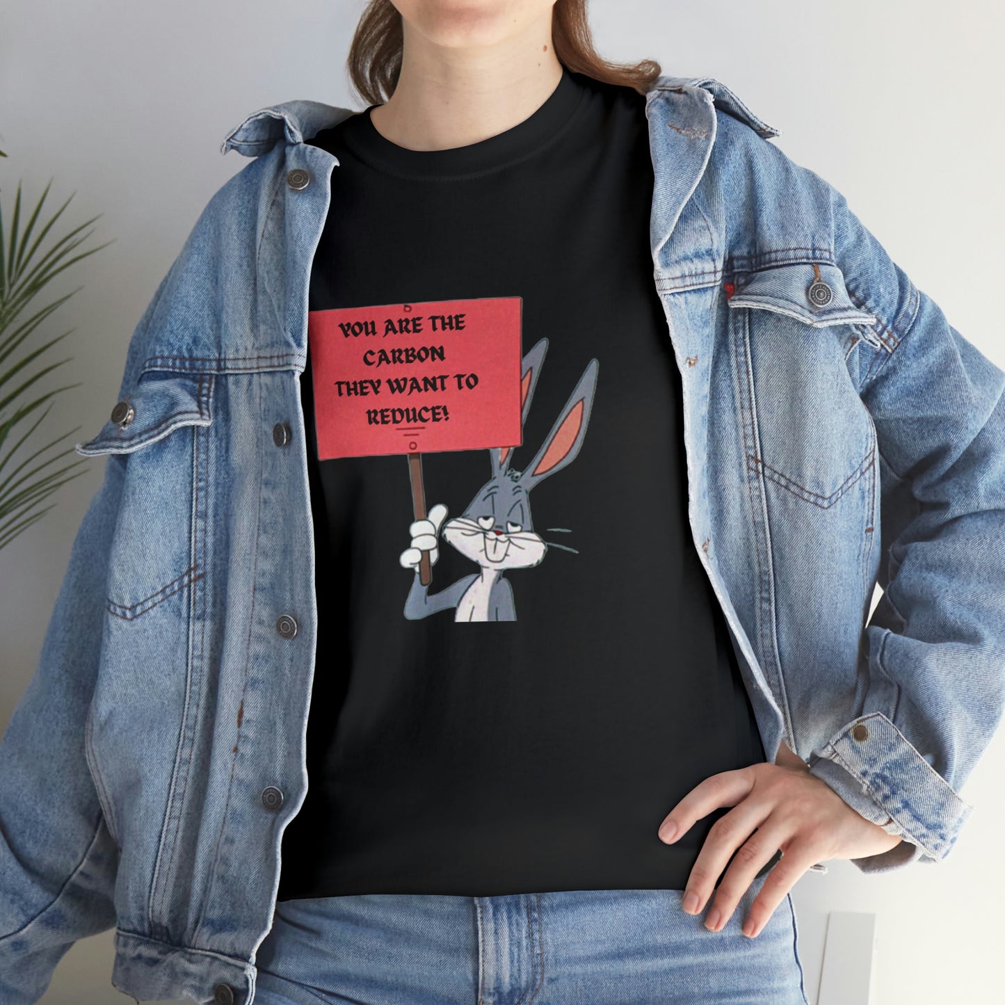 You Are The Carbon They Want to Reduce! WEF Agenda 2030 T-Shirt