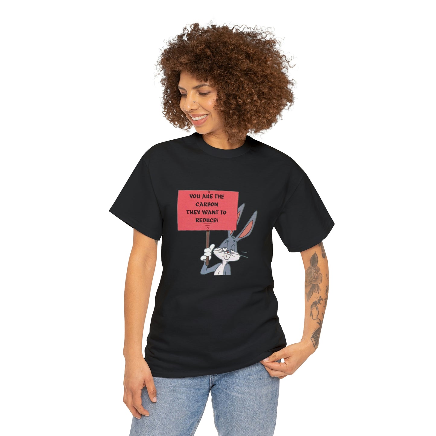 You Are The Carbon They Want to Reduce! WEF Agenda 2030 T-Shirt