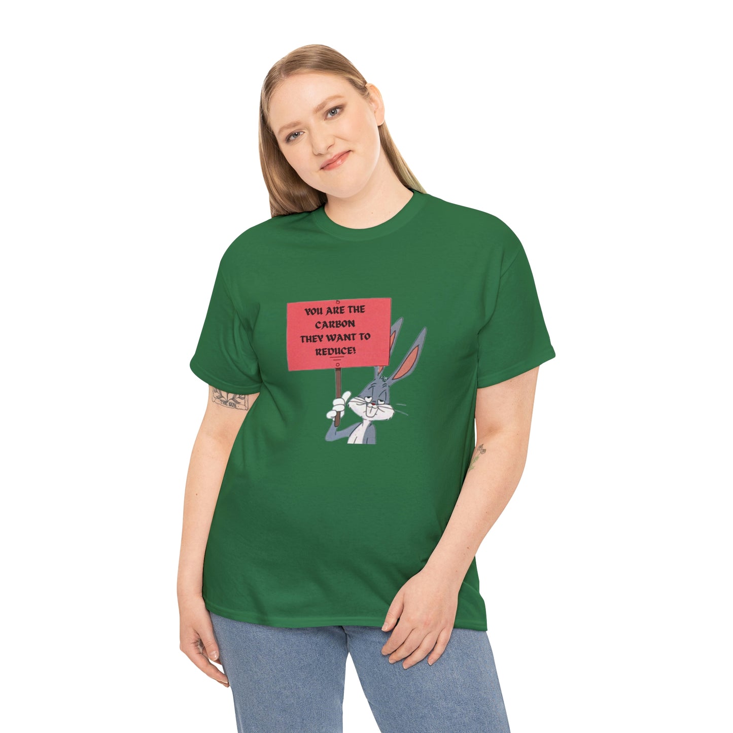 You Are The Carbon They Want to Reduce! WEF Agenda 2030 T-Shirt