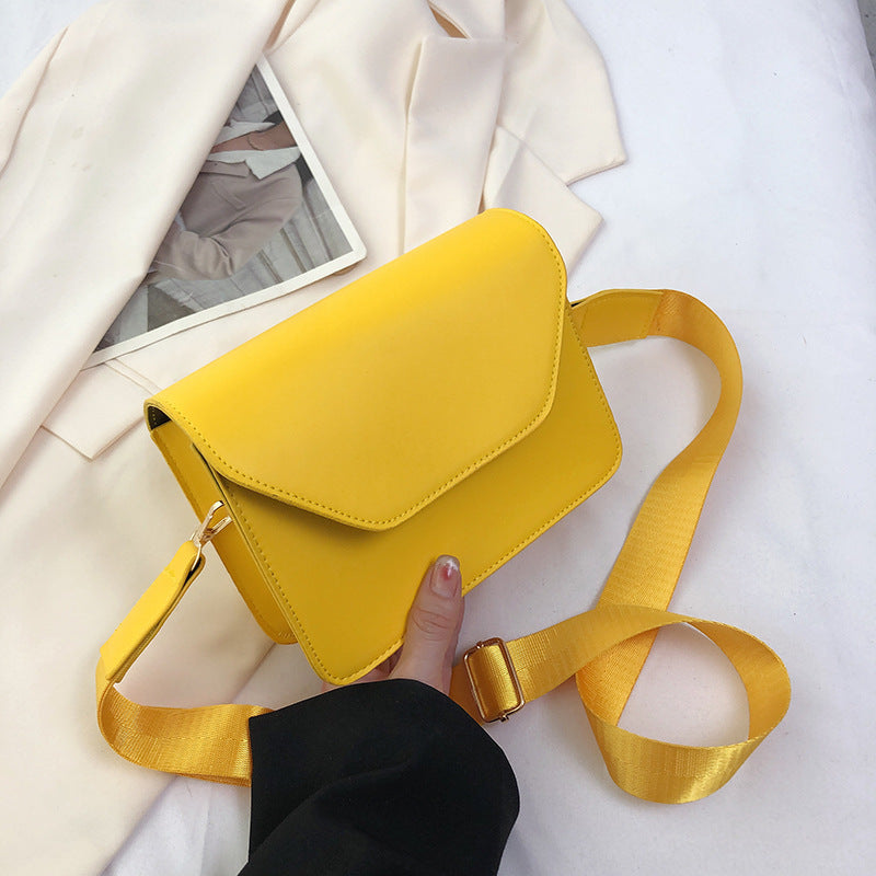 Textured Women's Missing Angle Cross Body Small Handbag