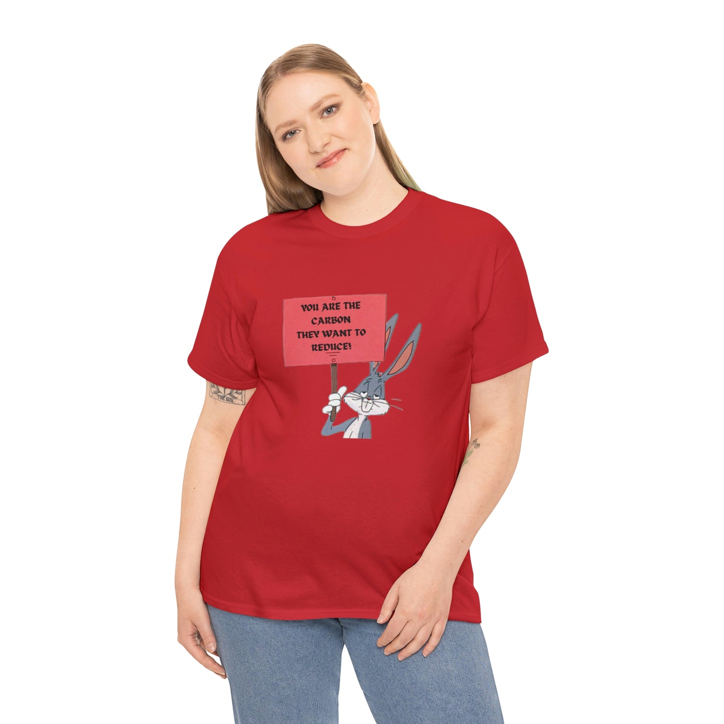 You Are The Carbon They Want to Reduce! WEF Agenda 2030 T-Shirt