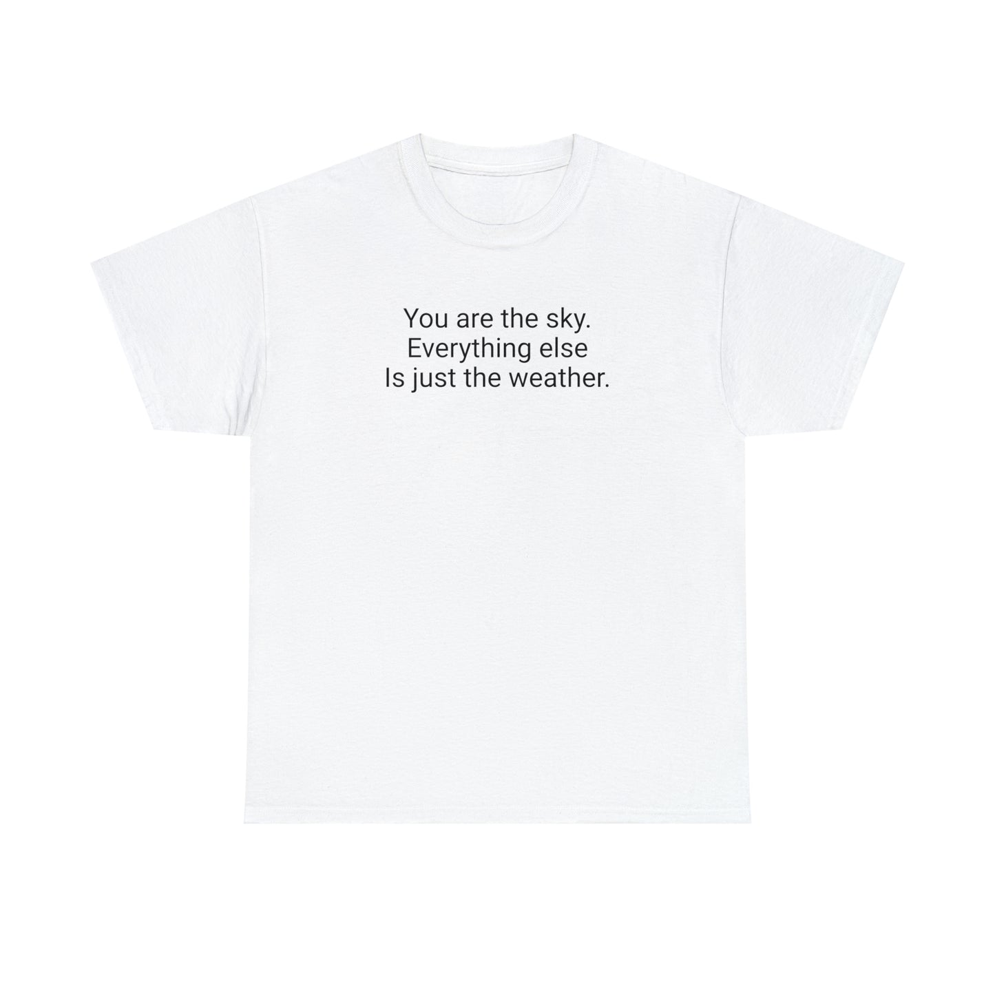 'You Are The Sky, Everything Else Is Just The Weather' T-Shirt