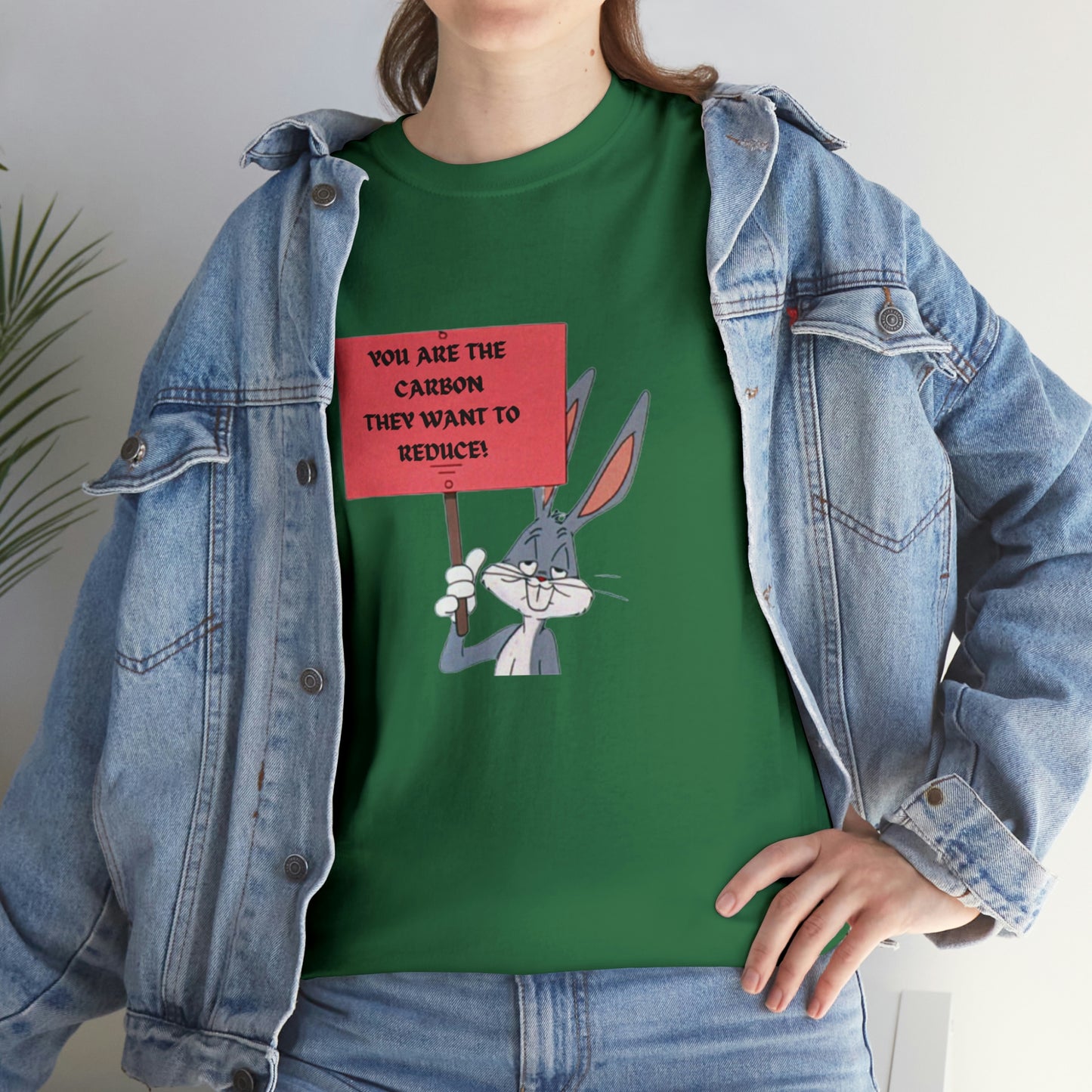 You Are The Carbon They Want to Reduce! WEF Agenda 2030 T-Shirt