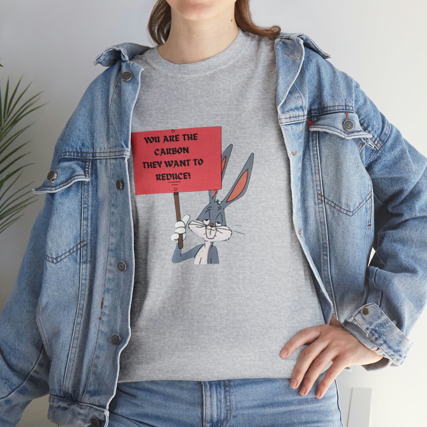 You Are The Carbon They Want to Reduce! WEF Agenda 2030 T-Shirt
