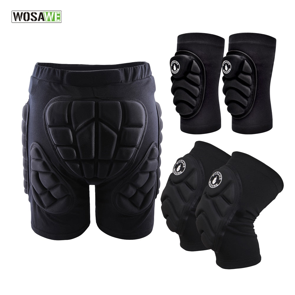 Shock Absorbing Unisex Biker or Cycle Shorts