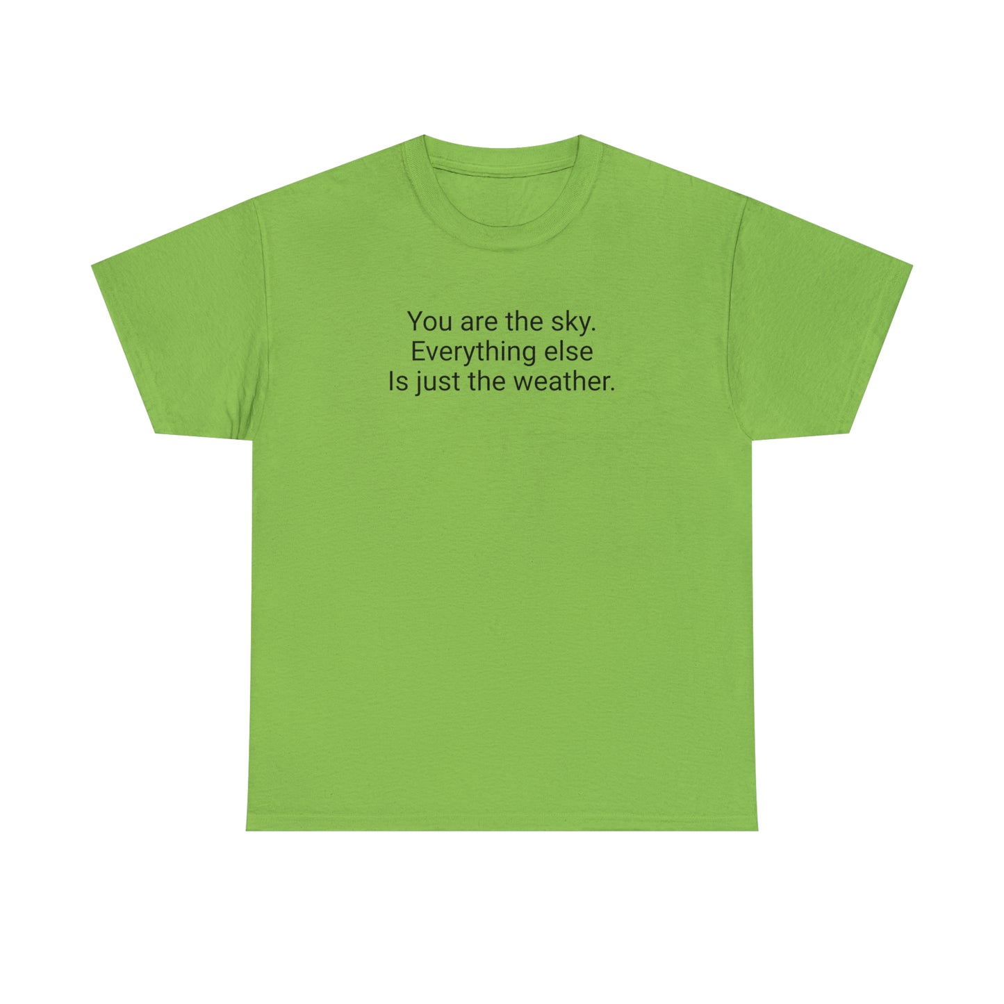 'You Are The Sky, Everything Else Is Just The Weather' T-Shirt