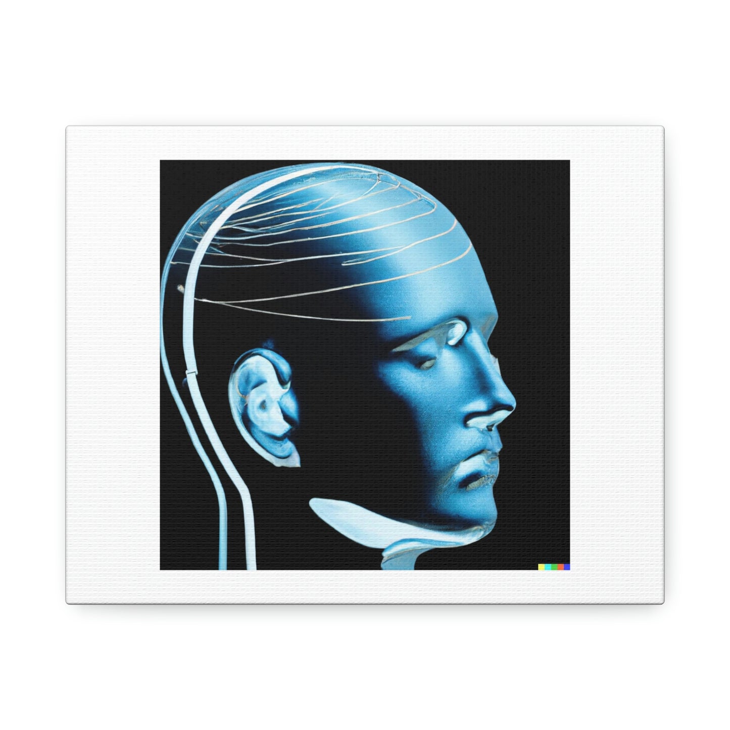 Abstract Visual Of Artificial Intelligence Digital Art 'Designed by AI'