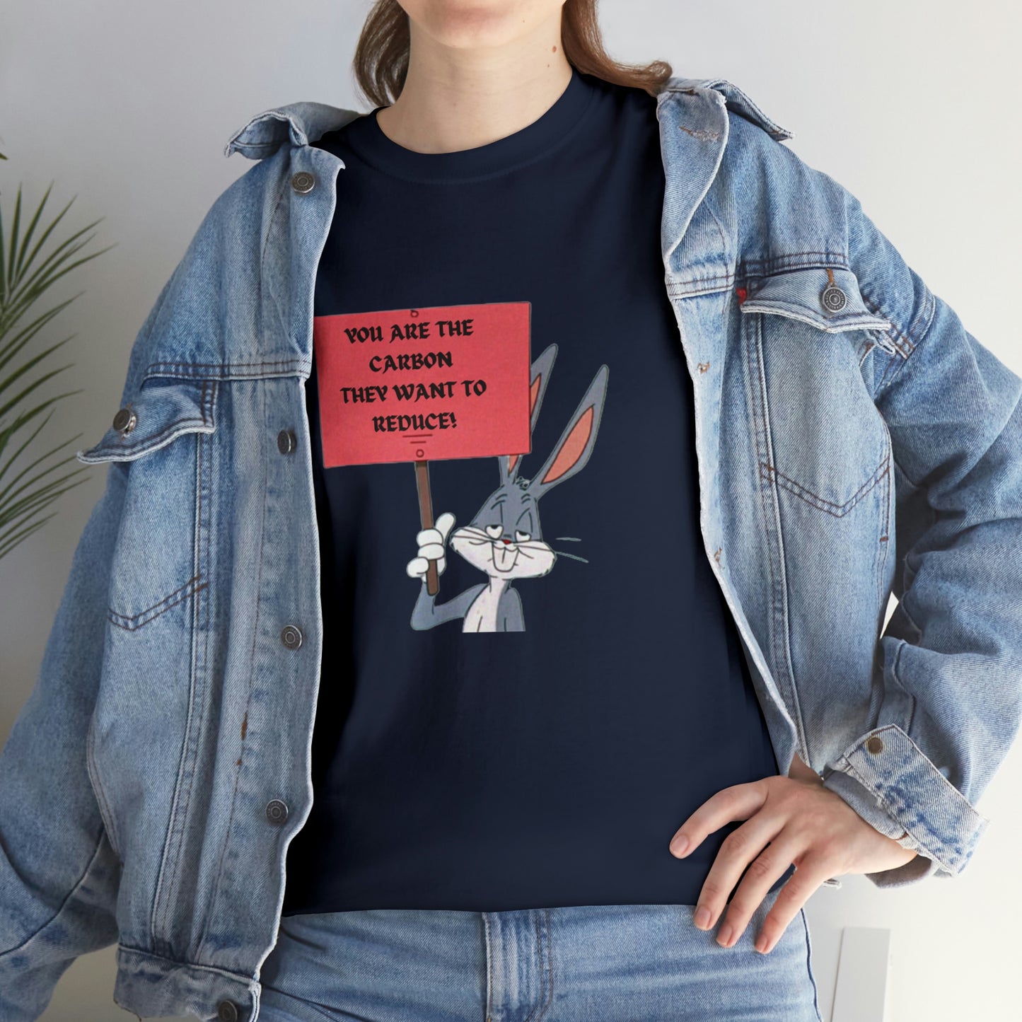 You Are The Carbon They Want to Reduce! WEF Agenda 2030 T-Shirt