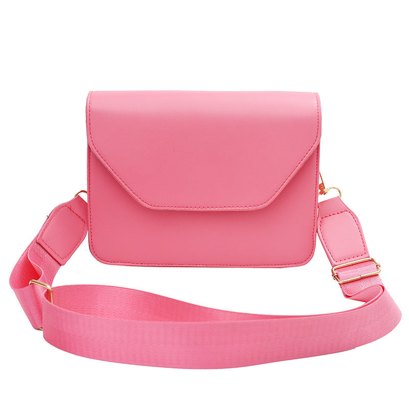 Textured Women's Missing Angle Cross Body Small Handbag