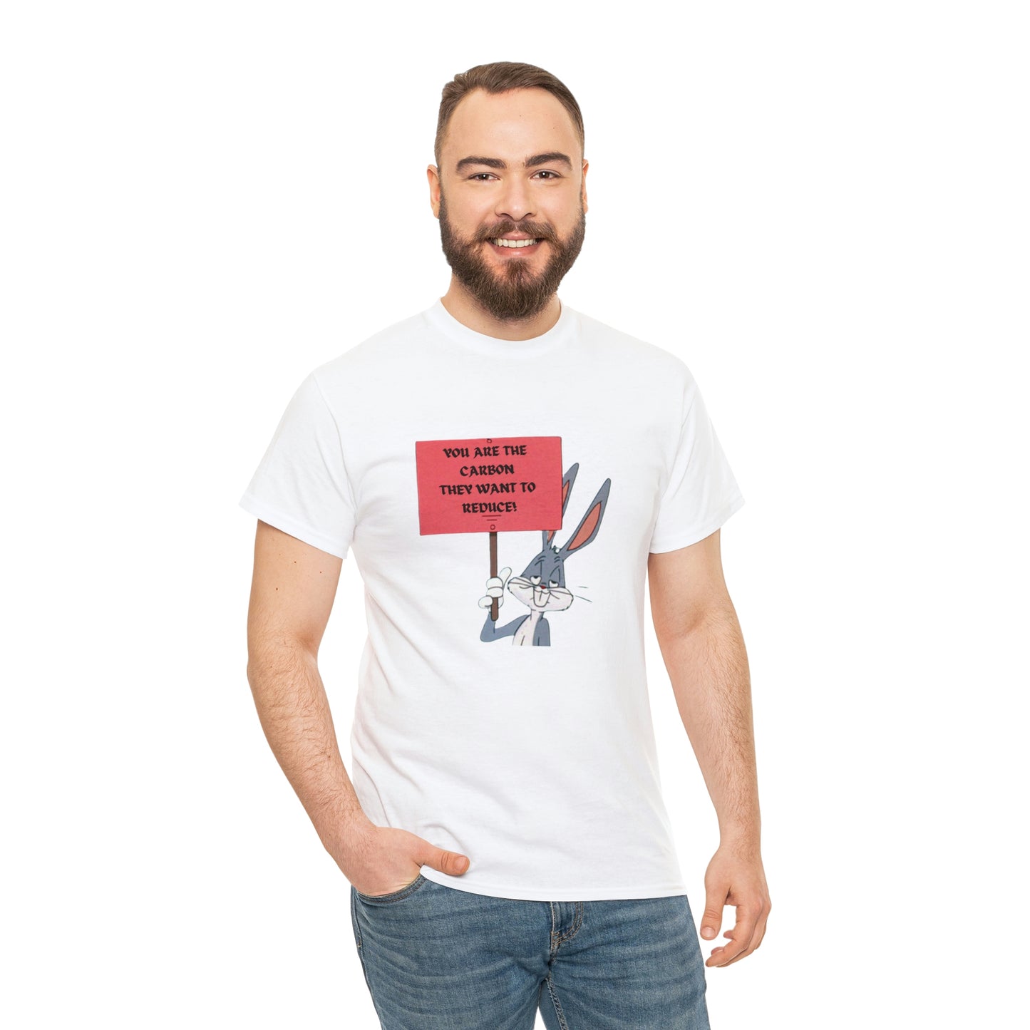 You Are The Carbon They Want to Reduce! WEF Agenda 2030 T-Shirt