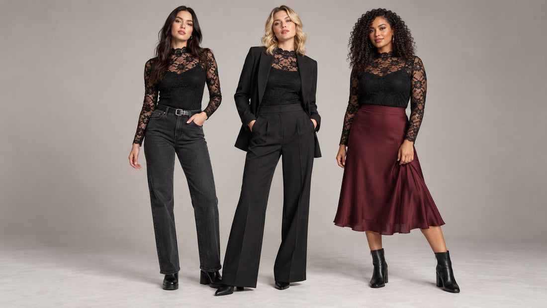 How to Style a Black Lace Top: Gothic and Alternative Outfit Ideas
