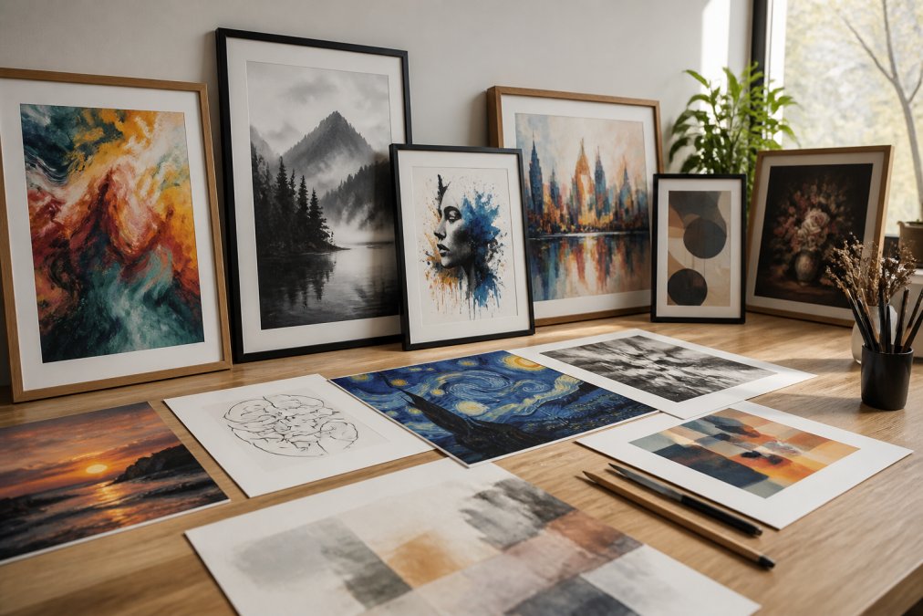 10 Best AI Art Styles for Wall Decor That Transform Rooms