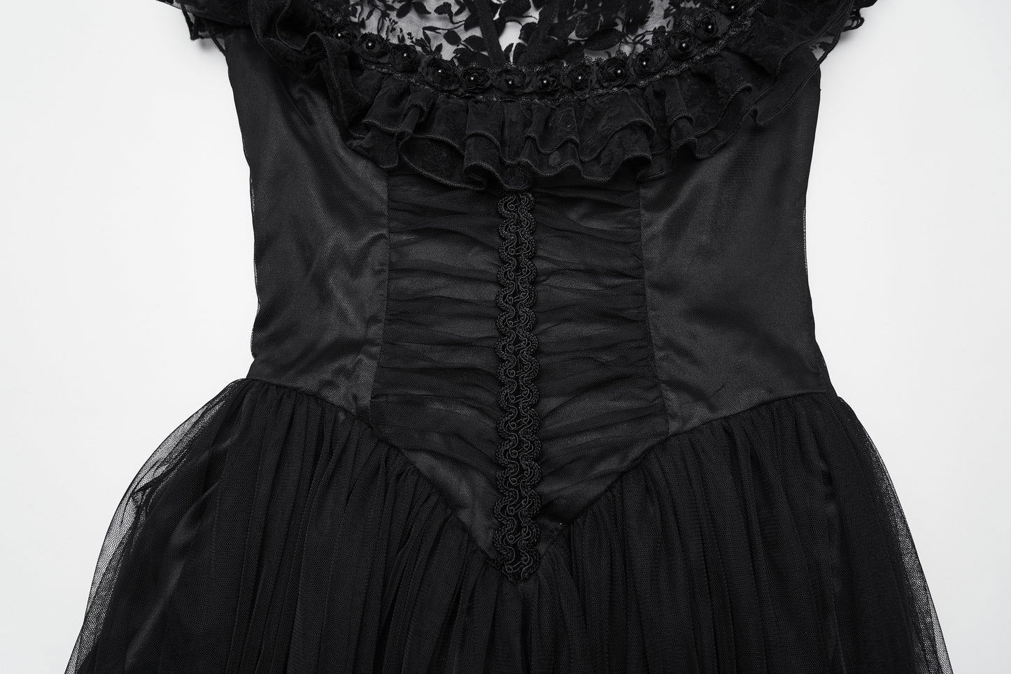 Punk Rave Seraphina Goth Flying-Sleeve Dress