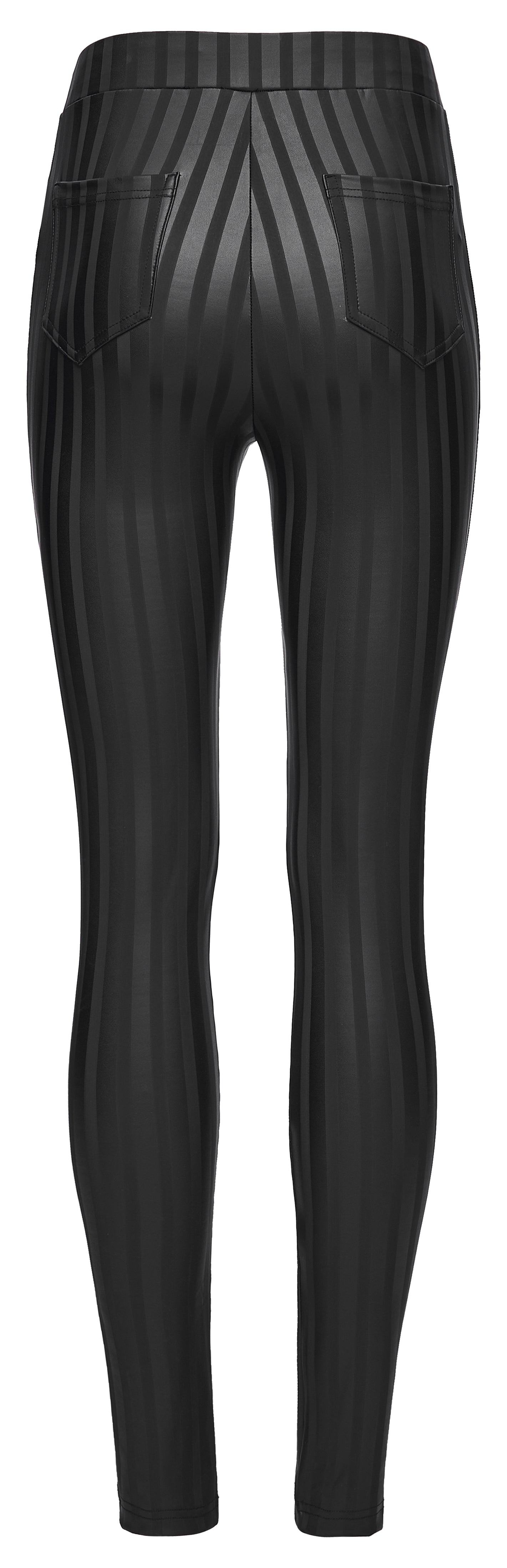 Punk Rave Althea Goth Contour Stripe Leggings