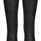 Punk Rave Ravenna Leggings in Black Prism Finish