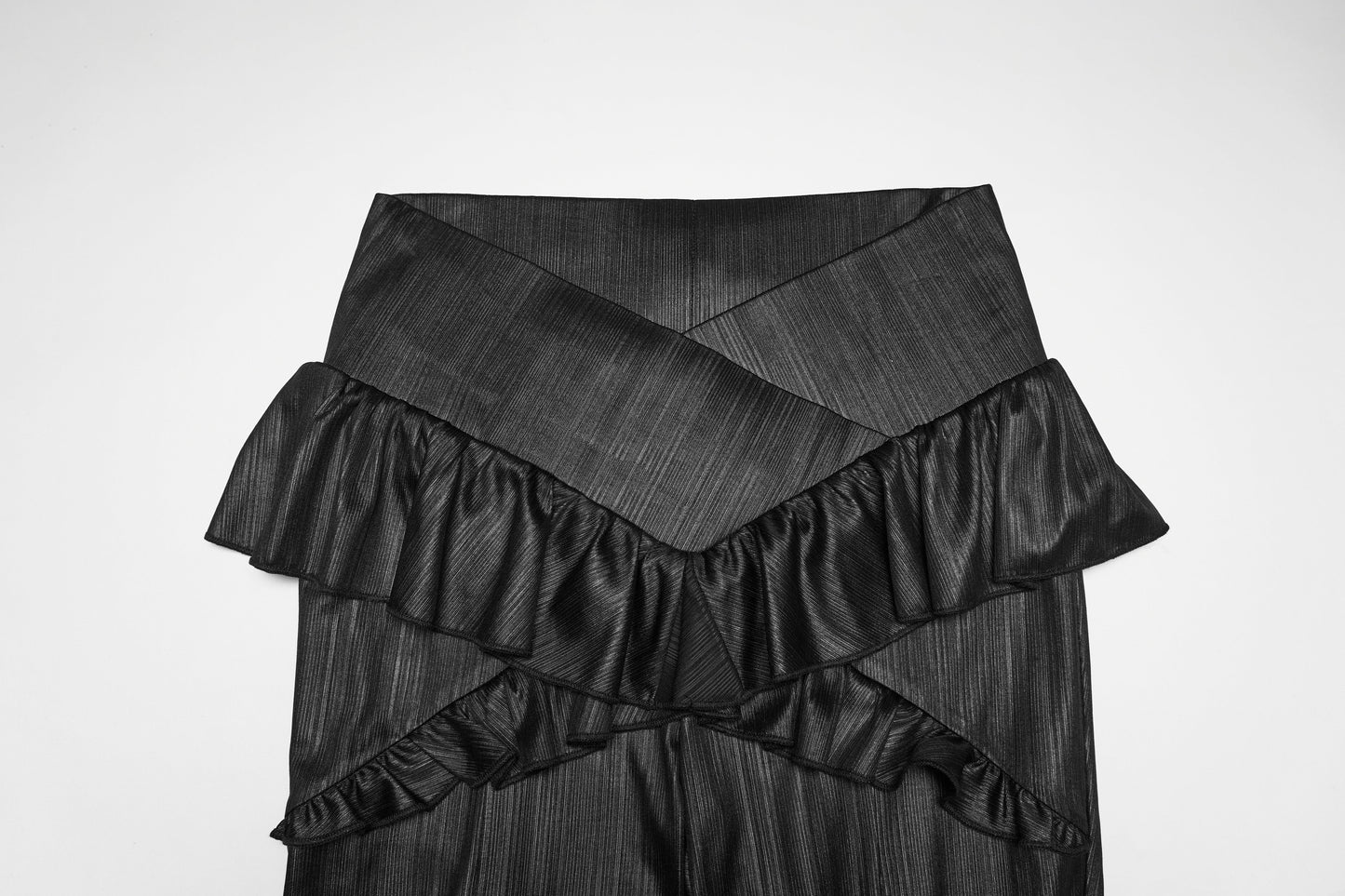 Punk Rave Bellatrix Goth Flared Pants in Black