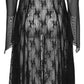 Punk Rave Tau Lace Long Cardigan