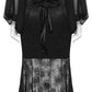 Punk Rave Calliope Goth Night Bat Dress
