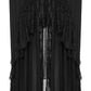 Punk Rave Blossom Knitted Asymmetrical Skirt