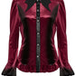 Punk Rave Fawn Gradient Printed Shirt in Red