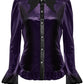 Punk Rave Fawn Gradient Printed Shirt in Violet