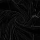 Punk Rave Selene Velvet Mesh High Slit Goth Dress In Black